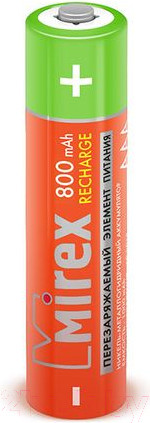 Изображение товара Комплект аккумуляторов Mirex HR03 / HR03-08-E4 (4шт)