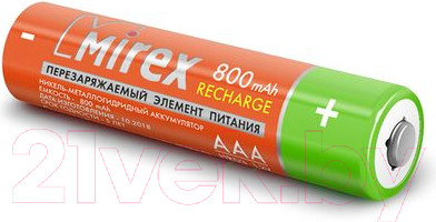 Изображение товара Комплект аккумуляторов Mirex HR03 / HR03-08-E4 (4шт)