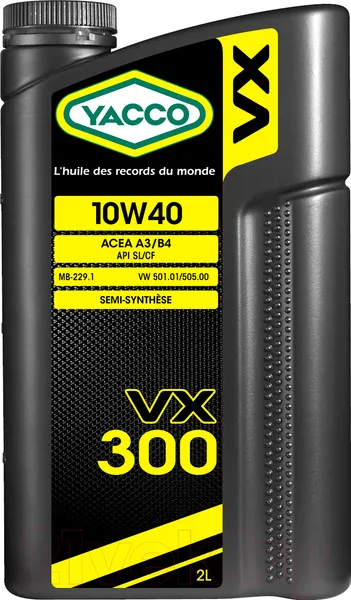 Изображение товара Моторное масло Yacco VX 300 10W40 (2л)