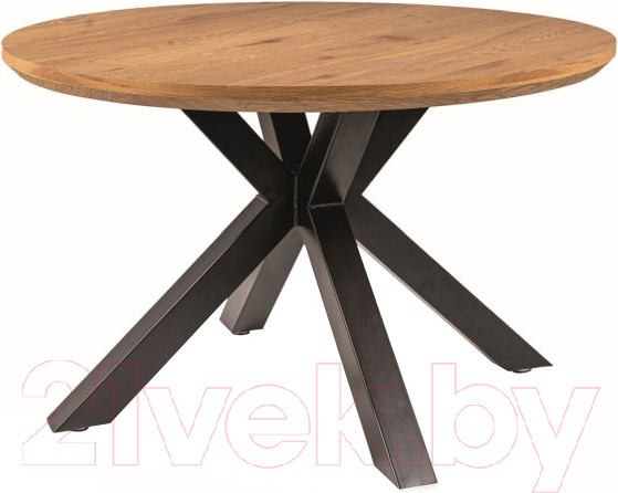 Изображение товара Обеденный стол Signal Ritmo 120 (дуб/черный матовый)