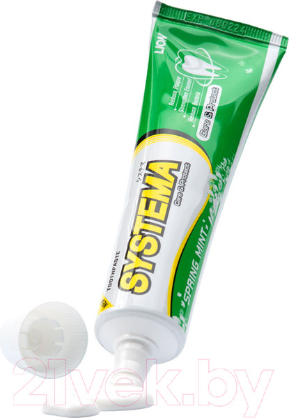 Изображение товара Зубная паста Lion Thailand Systema Для ухода за деснами (90г)