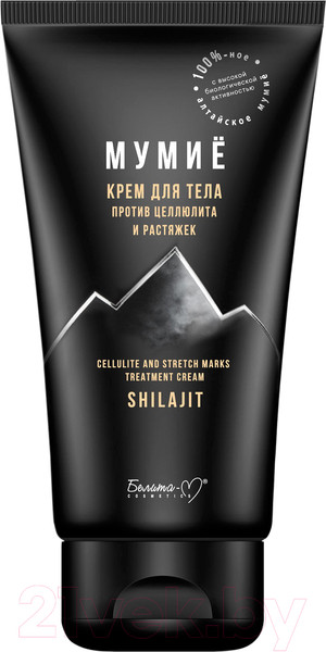 Изображение товара Крем для тела Белита-М Мумие Против целлюлита и растяжек (150г)