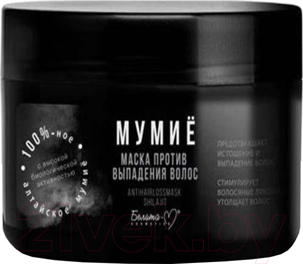 Изображение товара Маска для волос Белита-М Мумие против выпадения волос (240г)