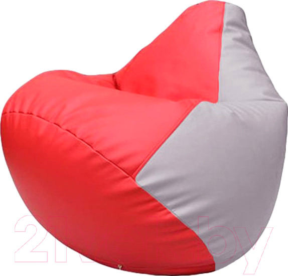Изображение товара Бескаркасное кресло Flagman Груша Макси XXL Г2.3-0925 (красный/сиреневый)