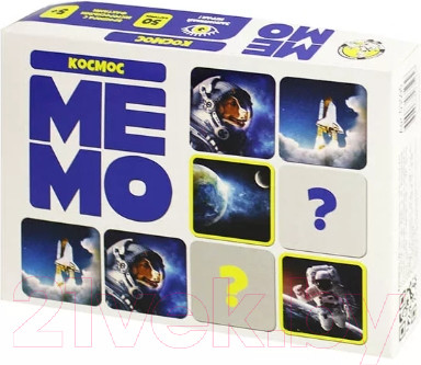 Изображение товара Настольная игра Десятое королевство Мемо. Космос / 03595