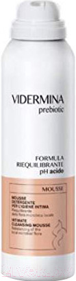 Изображение товара Пенка для интимной гигиены Vidermina Prebiotic мусс (150мл)