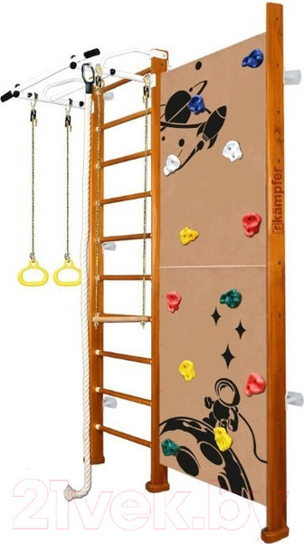 Изображение товара Детский спортивный комплекс Kampfer Jungle Wall Boy (стандарт, классический/белый)