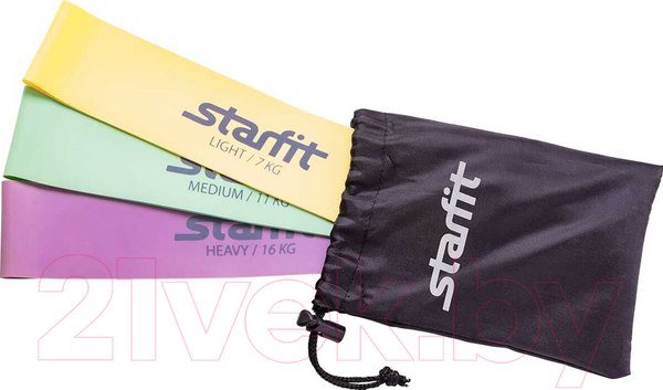 Изображение товара Набор эспандеров Starfit ES-203 (пастельный)