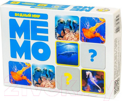 Изображение товара Настольная игра Десятое королевство Мемо. Водный мир / 03593