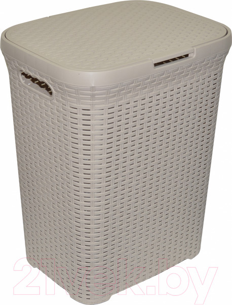 Изображение товара Корзина для белья Violet Ротанг / 184020 (40л, латте)