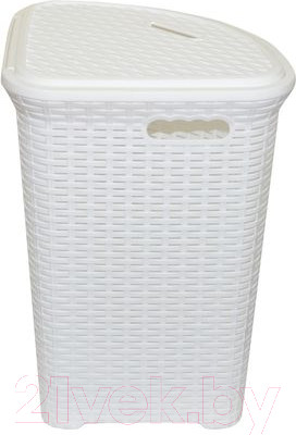 Изображение товара Корзина для белья Violet Ротанг / 235006 (60л, белый)