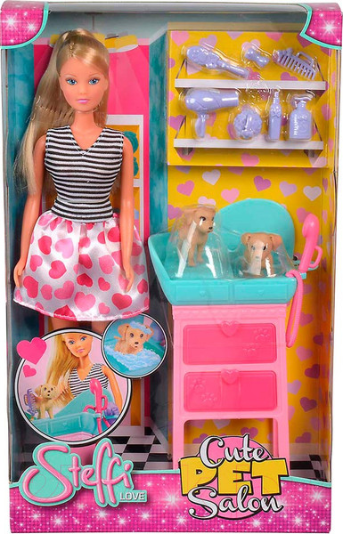 Изображение товара Кукла с аксессуарами Simba Штеффи с двумя собачками / 5733266