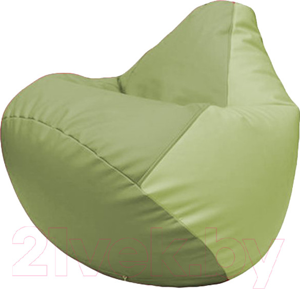 Изображение товара Бескаркасное кресло Flagman Груша Макси XXL Г2.3-1904 (оливковый/светло-салатовый)