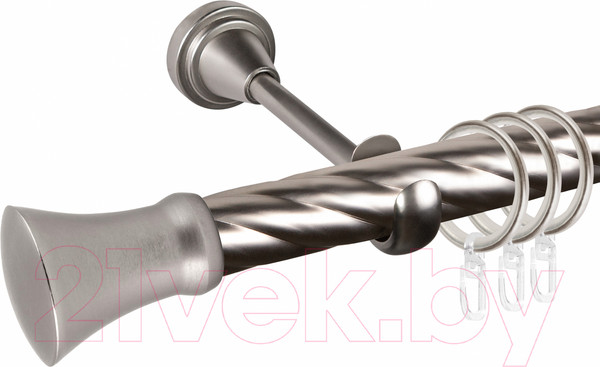 Изображение товара Карниз для штор АС ФОРОС Grace D25К составной + наконечники Монако (3.2м, сатин)