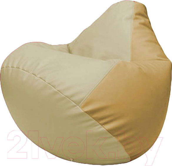 Изображение товара Бескаркасное кресло Flagman Груша Макси XXL Г2.3-1013 (светло-бежевый/бежевый)