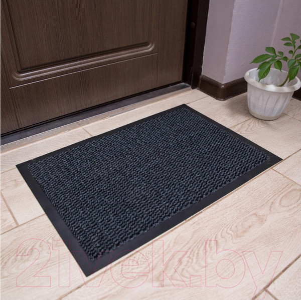 Изображение товара Коврик грязезащитный Велий Сатурн 40x60 (антрацит)