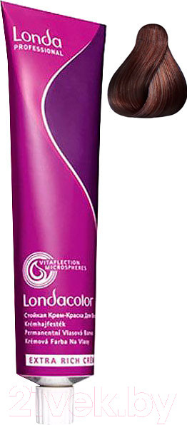 Изображение товара Крем-краска для волос Londa Professional Londacolor Стойкая Permanent 7/75 (блонд коричнево-красный)