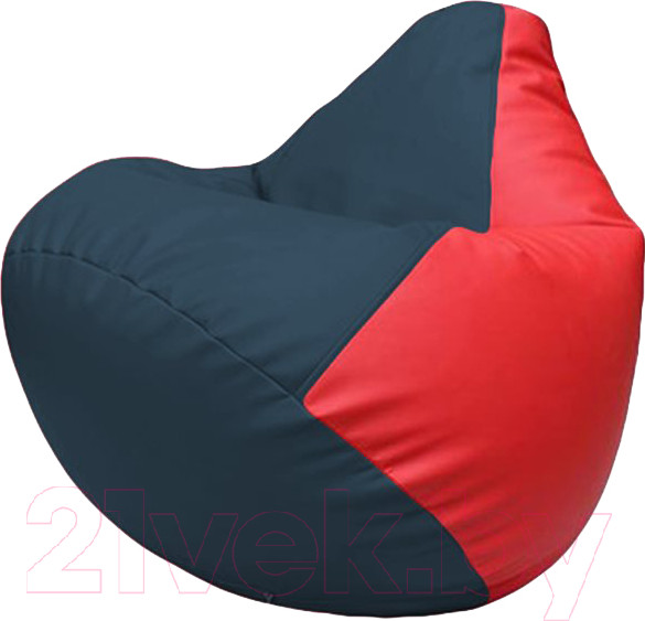 Изображение товара Бескаркасное кресло Flagman Груша Макси XXL Г2.3-1509 (синий/красный)