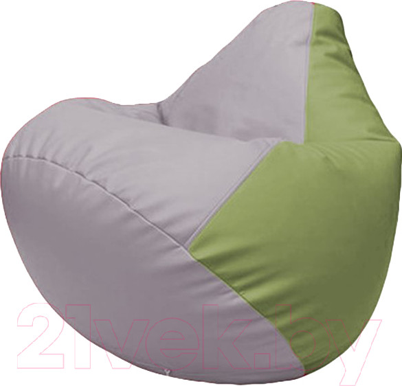 Изображение товара Бескаркасное кресло Flagman Груша Макси XXL Г2.3-2519 (сиреневый/оливковый)