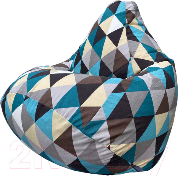 Изображение товара Бескаркасное кресло Flagman Груша Макси XXL Г2.4-21 (ромбик 03)