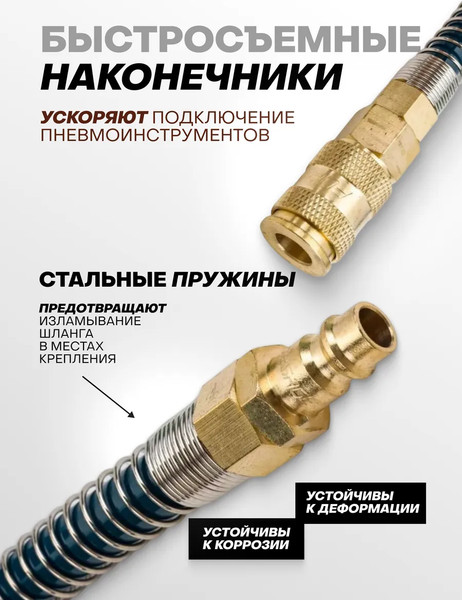 Изображение товара Шланг для компрессора Forsage F-1208-5M(15051) (15051)