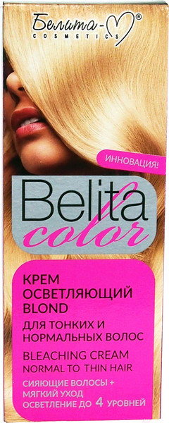 Изображение товара Крем для осветления волос Белита-М Belita Color Blond для тонких и нормальных волос