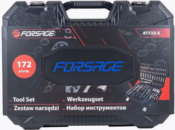 Изображение товара Универсальный набор инструментов Forsage F-41723-5 (46725)