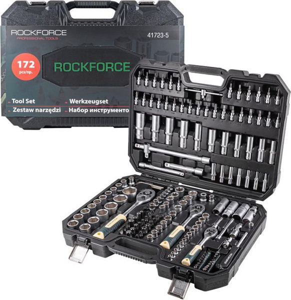 Изображение товара Универсальный набор инструментов RockForce RF-41723-5 (46734)
