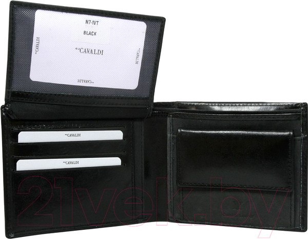 Изображение товара Портмоне Cedar 4U Cavaldi N7-IVT (черный)