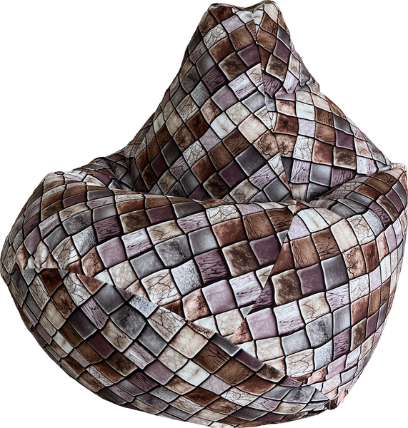 Изображение товара Бескаркасное кресло Flagman Груша Макси XXL Г2.5-138 (Rombs)