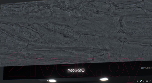 Изображение товара Вытяжка наклонная Faber Grexia Gres DG/BK A90 (330.0543.465)