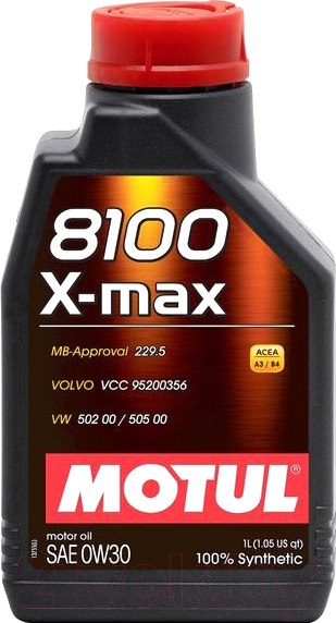 Изображение товара Моторное масло Motul 8100 X-Max 0W30 / 106569 (1л)