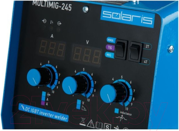 Изображение товара Инвертор сварочный Solaris MULTIMIG-245