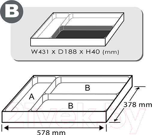 Изображение товара Набор головок слесарных Toptul GTB2305