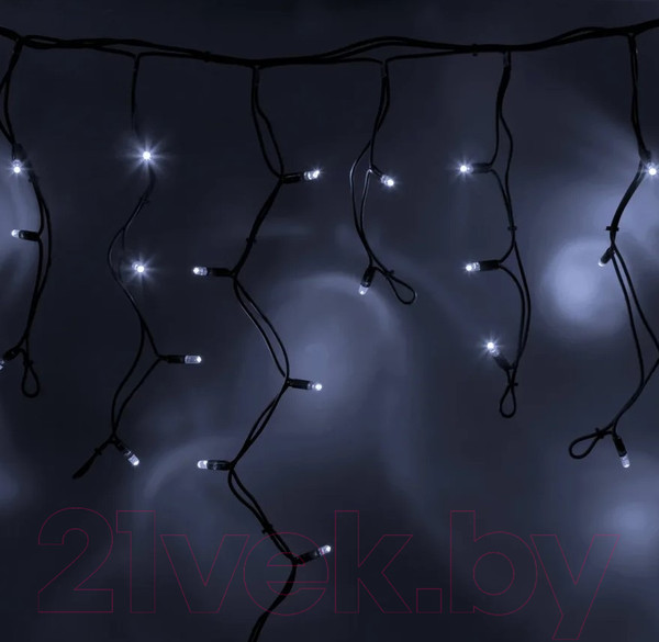 Изображение товара Светодиодная бахрома Neon-Night Айсикл 255-255 (5.6x0.9м, белый)