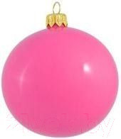 Изображение товара Шар новогодний Orbital Шар 200-026-10 (8см, розовый/эмаль)