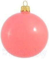 Изображение товара Шар новогодний Orbital Шар 200-026-5 (8см, коралловый/эмаль)