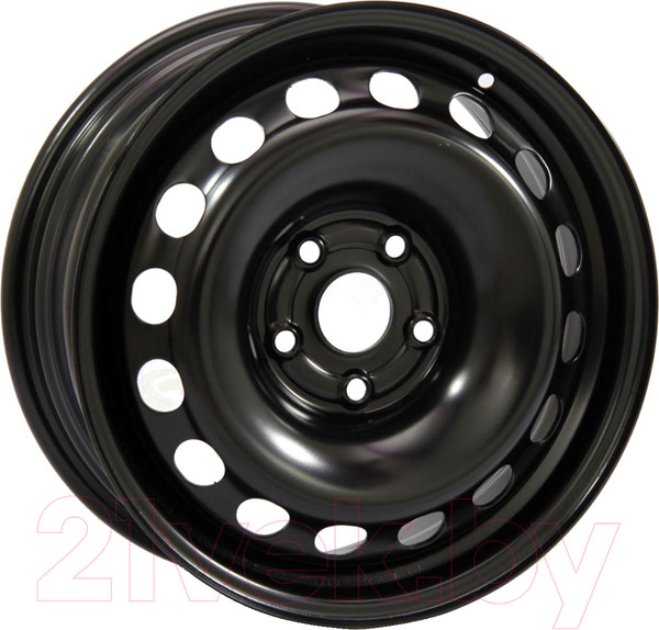 Изображение товара Штампованный диск Trebl X40026 16x6.5" 5x114.3мм DIA 54.1мм ET 45мм Black