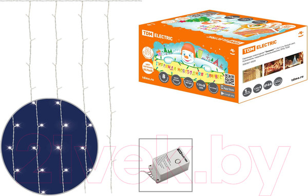 Изображение товара Световой занавес TDM SQ0361-0028