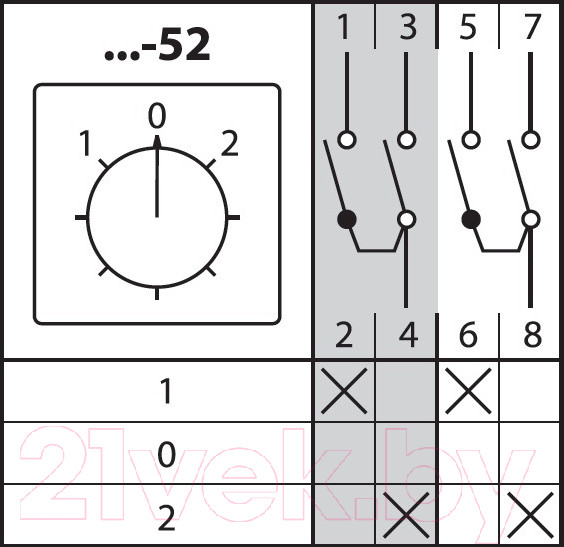 Изображение товара Переключатель TDM SQ0715-0167