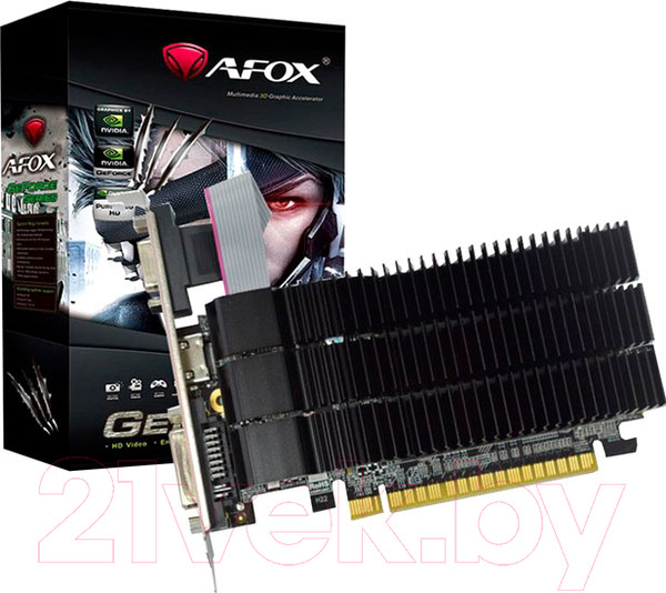 Изображение товара Видеокарта AFOX GT210 1GB DDR3 64bit (AF210-1024D3L5-V2)
