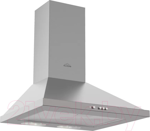 Изображение товара Вытяжка купольная Elikor Оптима 50Н-400-К3Л (нержавеющая сталь)