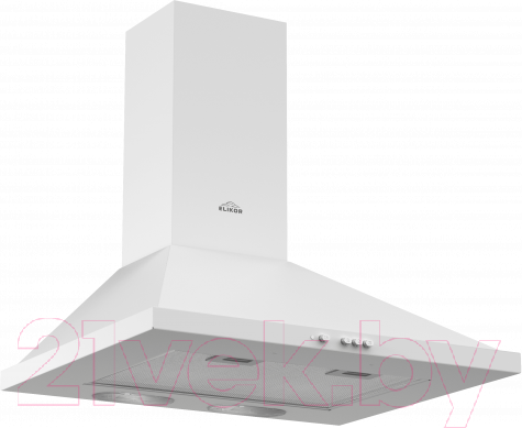 Изображение товара Вытяжка купольная Elikor Оптима 60П-400-П3Л (белый)