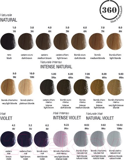 Изображение товара Крем-краска для волос Kaaral 360 Permanent Haircolor 9.00 (100мл)