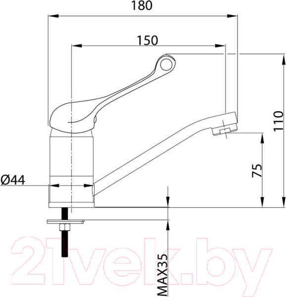 Изображение товара Смеситель Istok 0402.975
