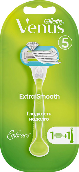 Изображение товара Бритвенный станок Gillette Venus Embrace станок+1 сменная кассета