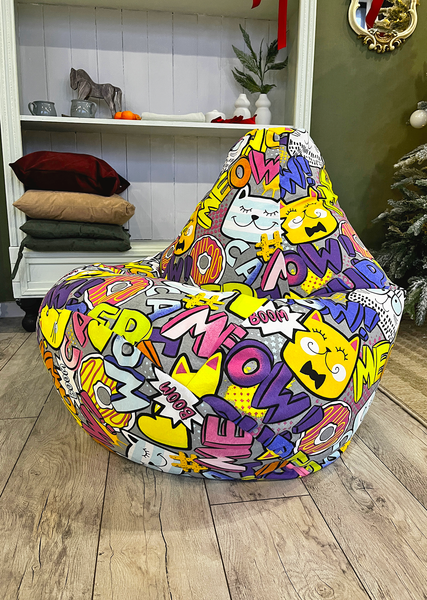 Изображение товара Бескаркасное кресло Flagman Груша Макси XXL Г2.4-59 (бум 01)