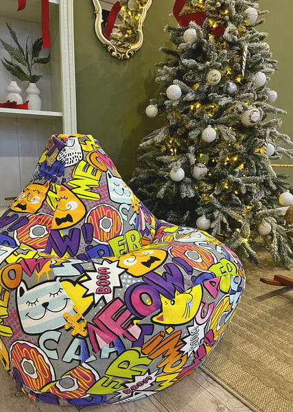 Изображение товара Бескаркасное кресло Flagman Груша Макси XXL Г2.4-59 (бум 01)