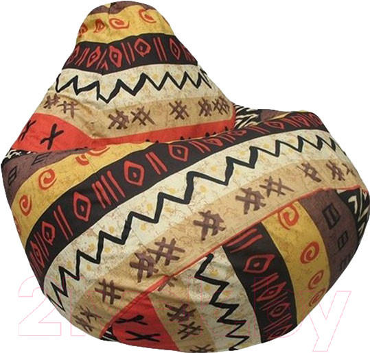 Изображение товара Бескаркасное кресло Flagman Груша Макси XXL Г2.4-96 (африкан)