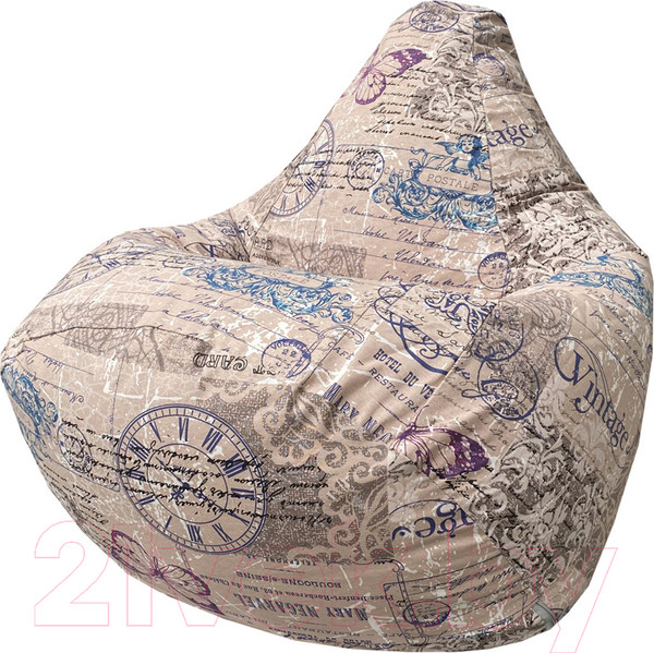 Изображение товара Бескаркасное кресло Flagman Груша Макси XXL Г2.4-117 (фьюжн мэри)